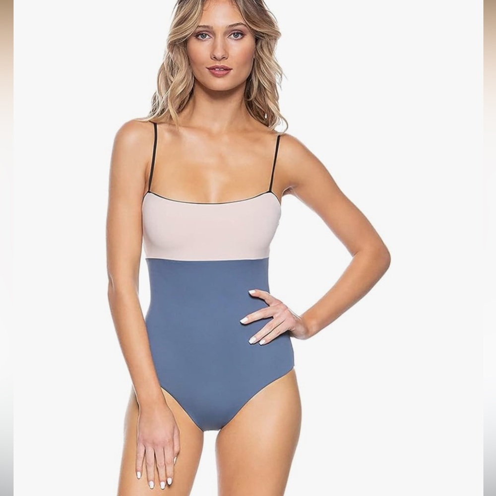 Tavik Scarlett One Piece Bandeau Swimsuit, SMALL